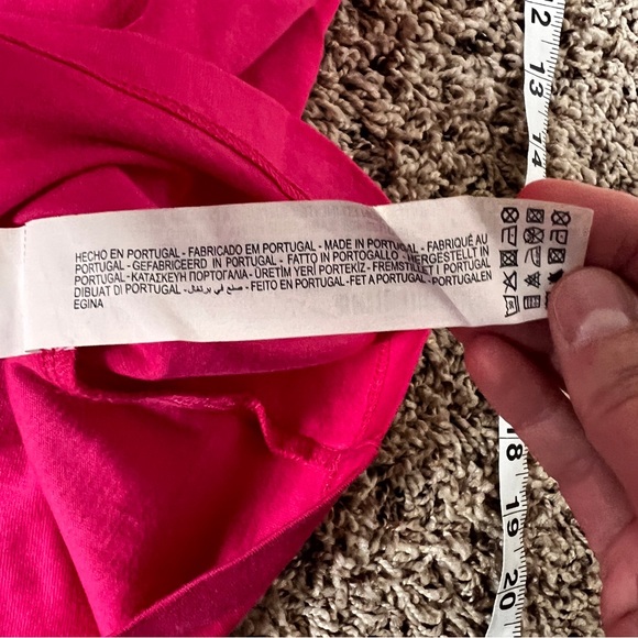 Zara Sleeveless Padded Shoulder Top Size Small - Picture 5 of 13